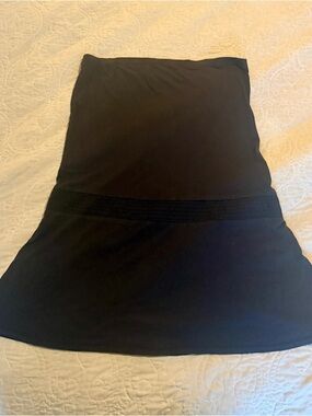 Volcom Black Strapless Mini Dress